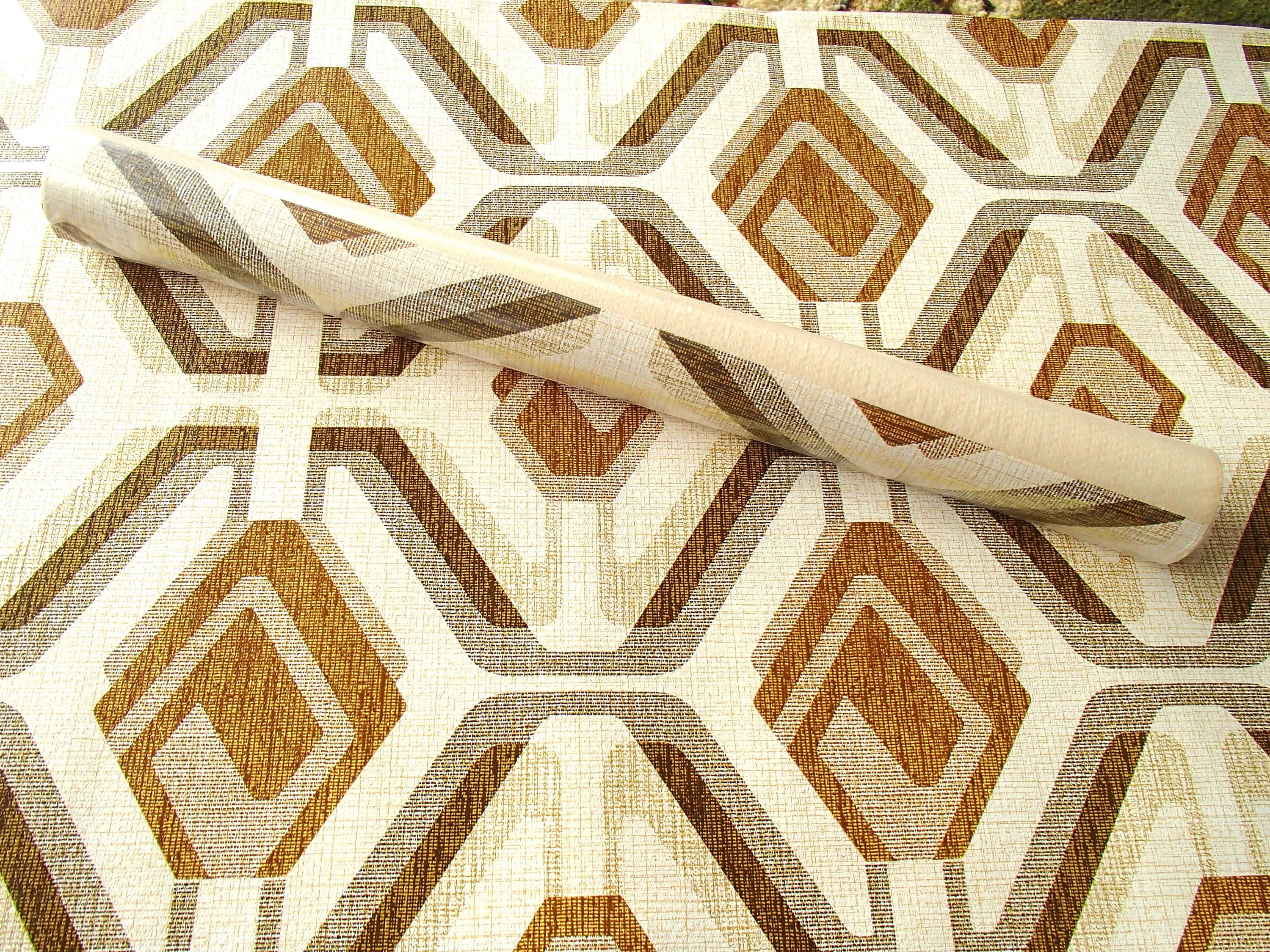 Full roll vintage wallpaper Etsy