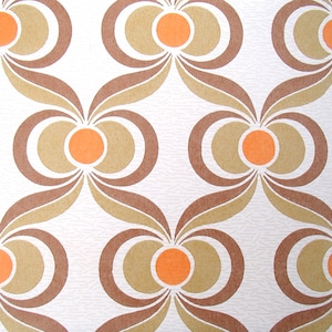 carta da parati geometrica vintage a rotolo intero