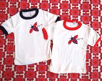 hommel / origineel baby t-shirt uit de jaren 1970 in verschillende maten
