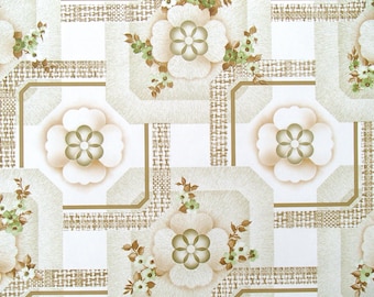 full roll 1960s vintage wallpaper