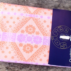 single vintage duvet cover and pillow case / dowry-quality product from West-Germany