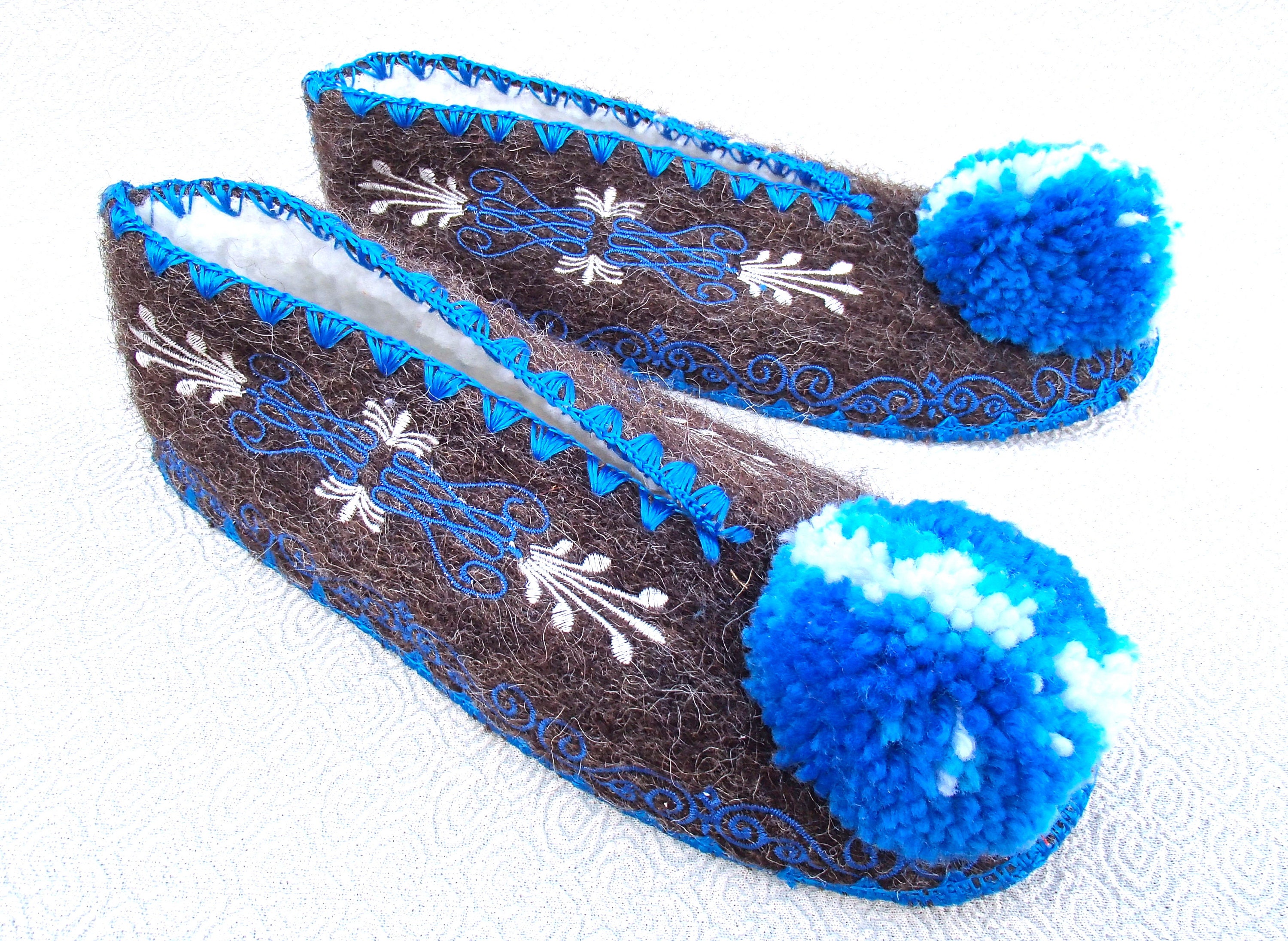 Greek wool hotsell slippers