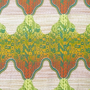 vintage curtain (115cm x 180cm) vintage fabric