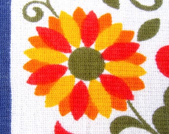 vintage kitchen towel (Malimo from East Germany)
