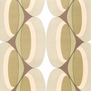 full roll vintage wallpaper with graphic design