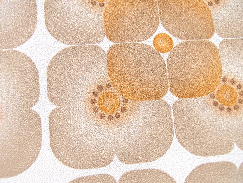 full roll vintage vinyl wallpaper image 6