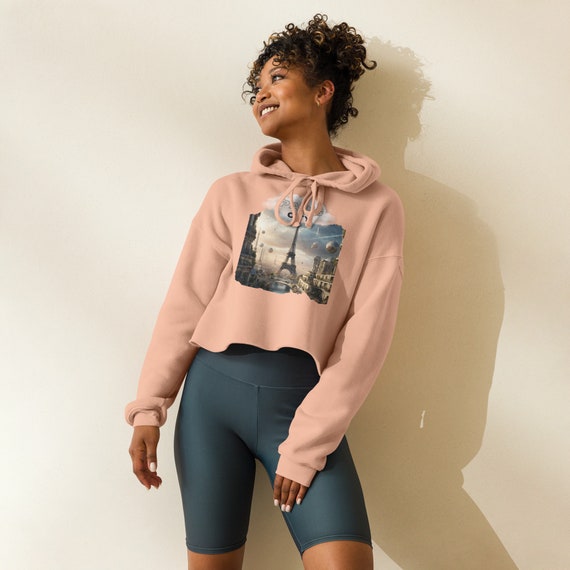 Sweat a capuche crop top new arrivals