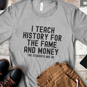 Lustiges Geschichts-Shirt, Lehrer-Geschenk-Ideen, Sozialkunde, Geschichtsdozent, Tudor-Shirt, Lehrer-Shirt & Pullover