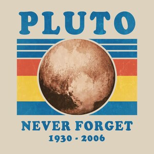 Retro Pluto Tee: Sci-Fi Galaxy Wars Shirt - Astronomy Gift