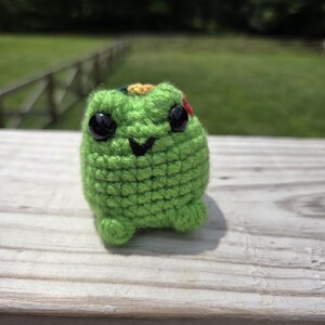 Small plush gay pride frog