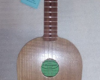 Hand Crafted/Reclaimed Wood "Brandy Bottle" Ukulele, Soprano