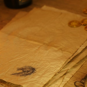 3 feuilles de papier vieilli vintage sur le thème du dragon pour garçon, cadeau d'anniversaire pour accessoires de fête d'anniversaire pour garçons, carte au trésor physique faite main