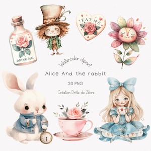 Clipart princesse, décor de pépinière, clipart aquarelle animaux mignon, clipart animaux, clipart chat, clipart anniversaire, scrapbooking