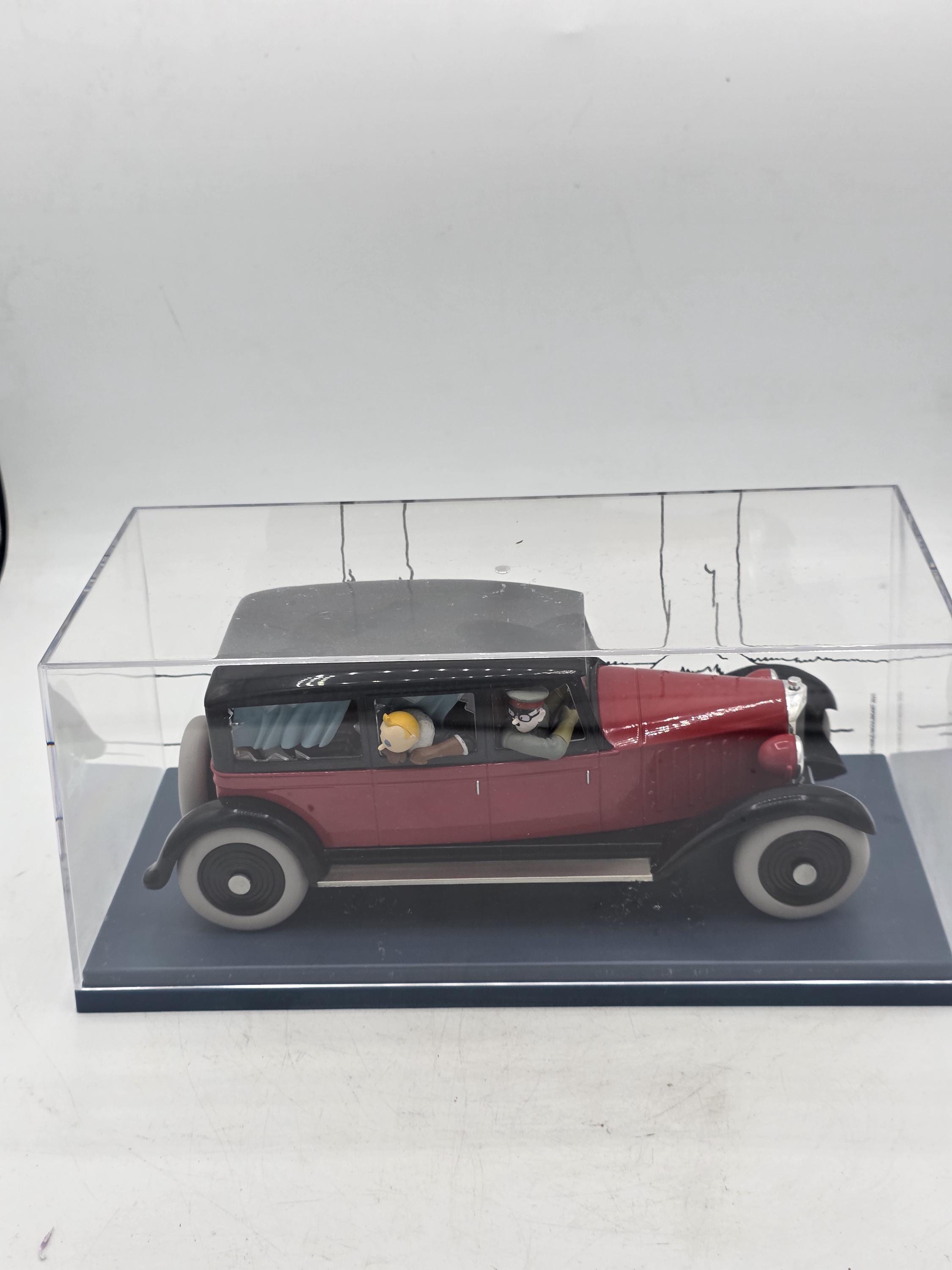 Hergé - voiture Tintin 1/24 - la coronet de Sbrodj - Para-BD/Figurines