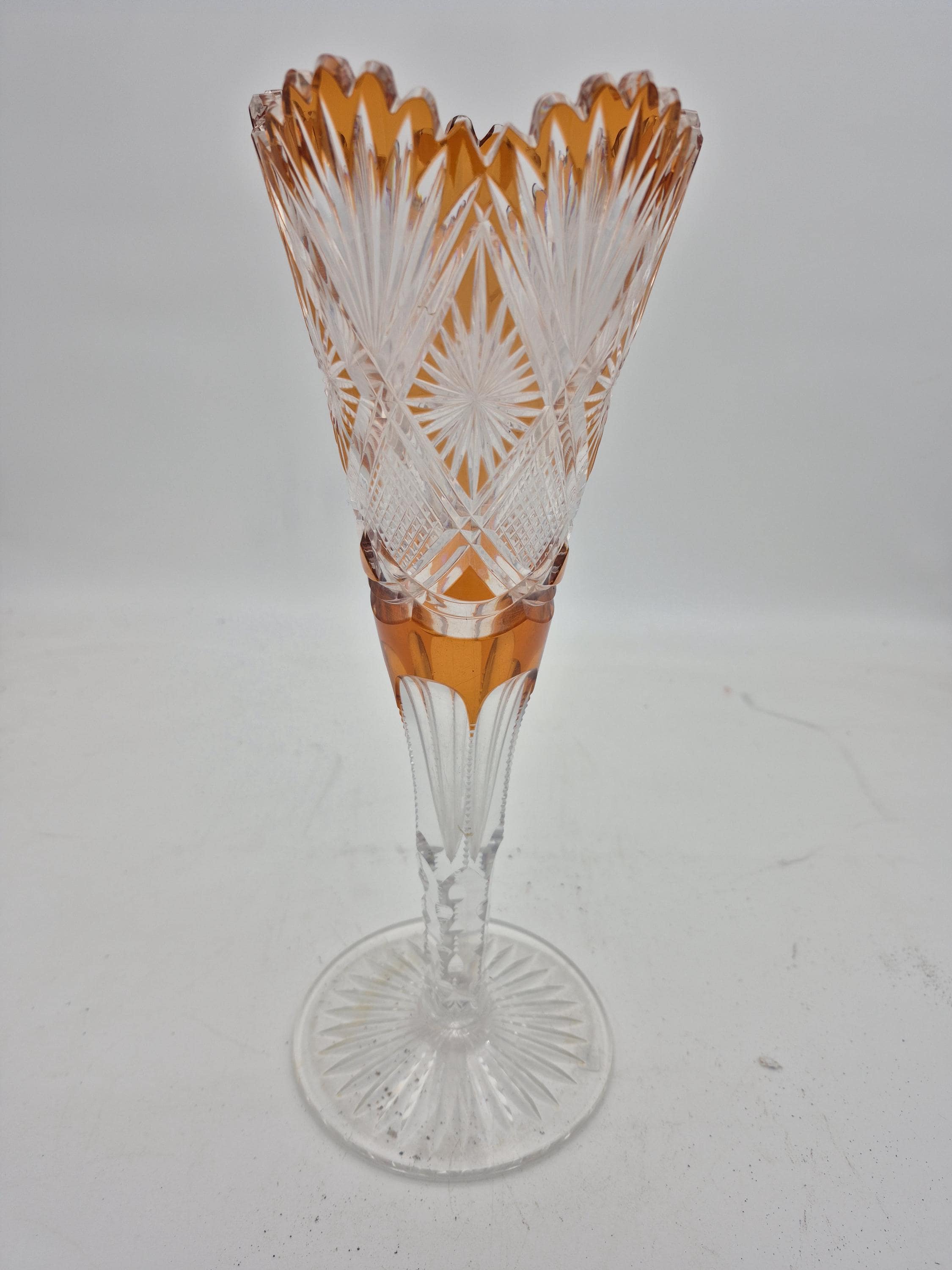 Val Saint Lambert Vase - Etsy