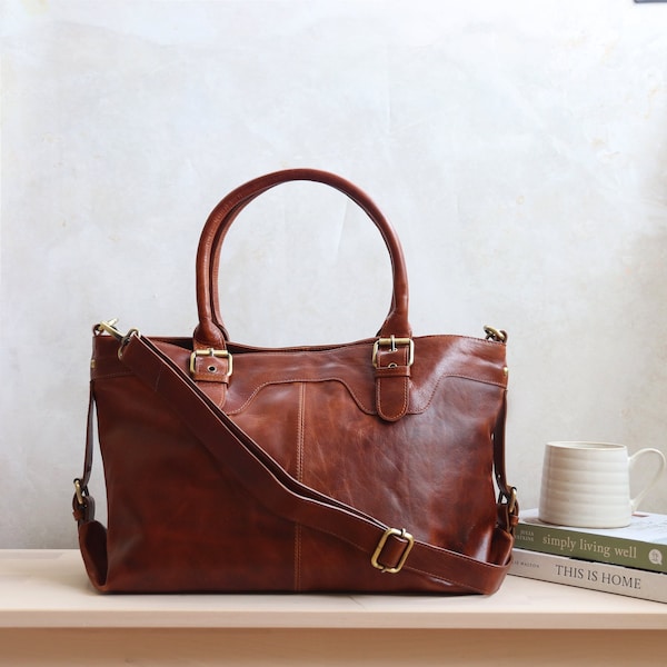 Leather Tote Bag Etsy UK