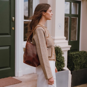 Leather ashwood bag - Etsy 日本