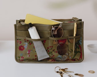 Handbag Insert, Purse Organiser with handles
