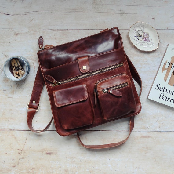 leather organiser bag