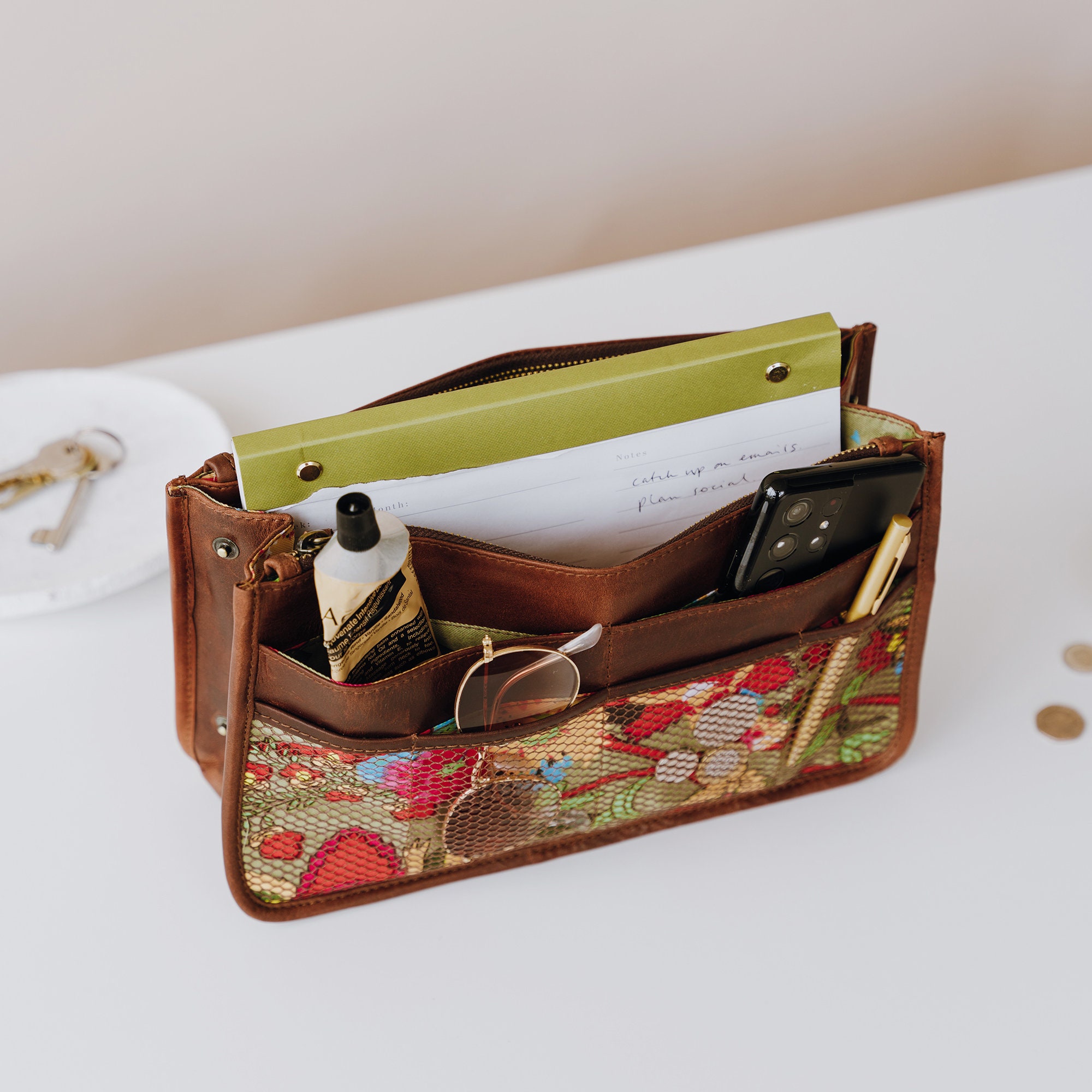 Handbag Organizer Removeable Bag Insert Purse Insert Organiser