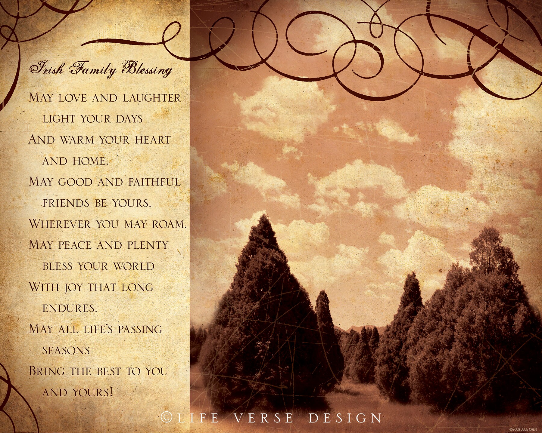 IRISH FAMILY BLESSING Irish Poem Irish Quote Irish Saying Irish Proverb ...