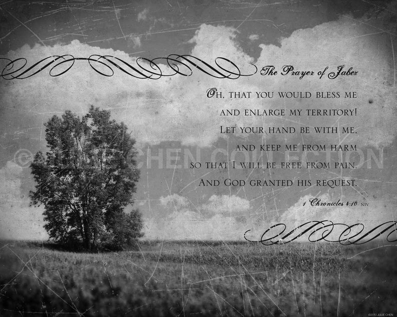 Prayer Of Jabez Scripture