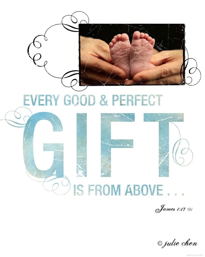 Scripture Wall Art Christian Baby Gift Christening Gift Etsy