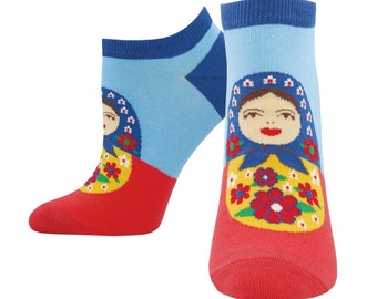 Matroyshka Ankle Socks