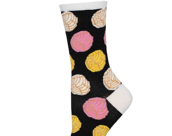 Mexican Pan Dulce Concha's Women's Socks