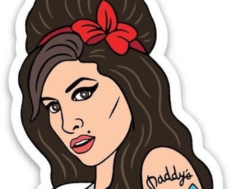 Amy Winehouse Pegatina