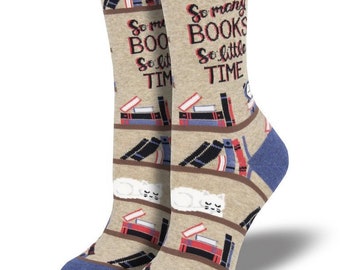 Time for a Good Book Women's Socks