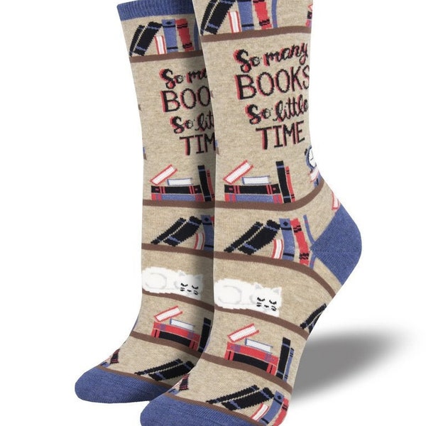 Time for a Good Book Women's Socks