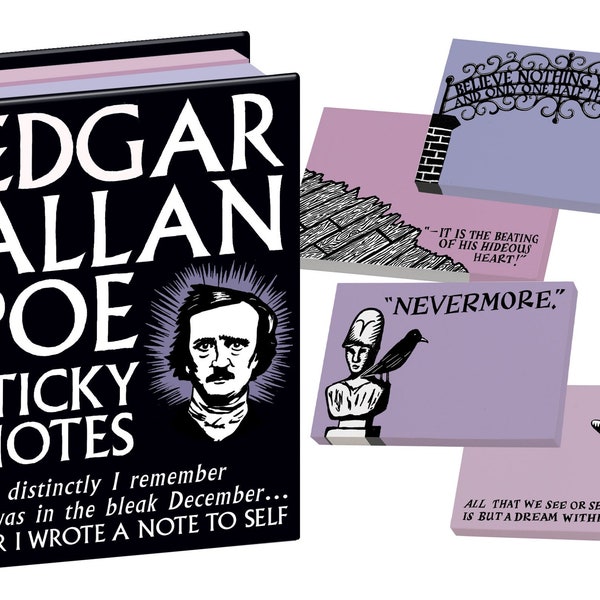 Edgar Allan Poe Sticky Notes