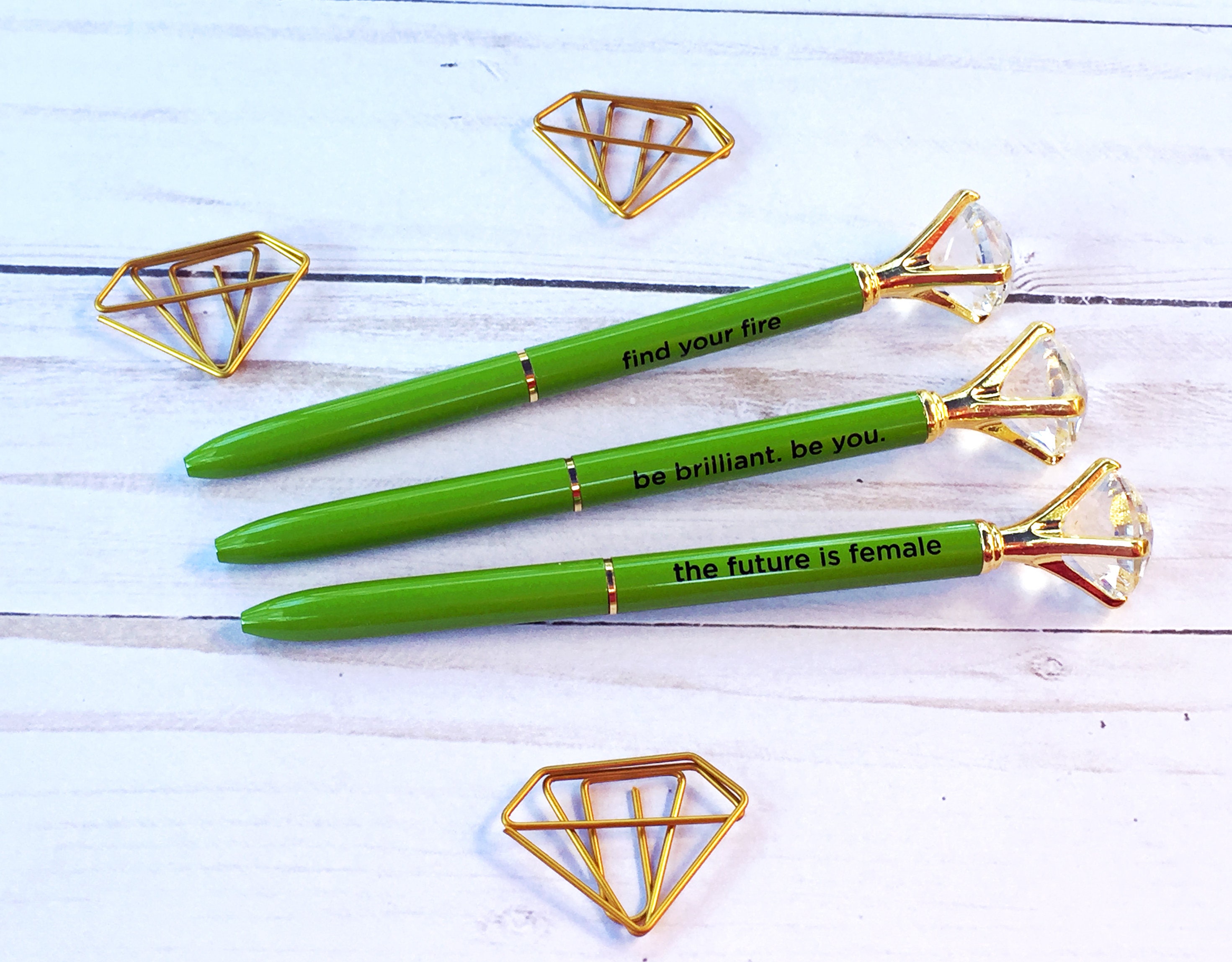 DIAMOND PEN GREEN DIAMOND PEN GREEN