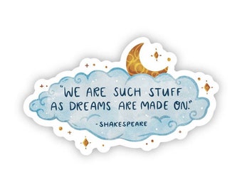 Shakespeare Dreams Sticker