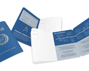 Star Trek Captain's Log Passport Notebook
