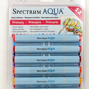 Spectrum Aqua Markers Set Colors