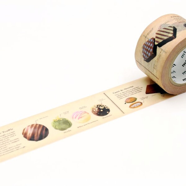 Encyclopedia of Chocolates MT Masking Washi Tape