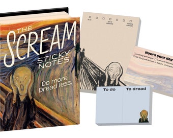 The Scream Sticky Notes