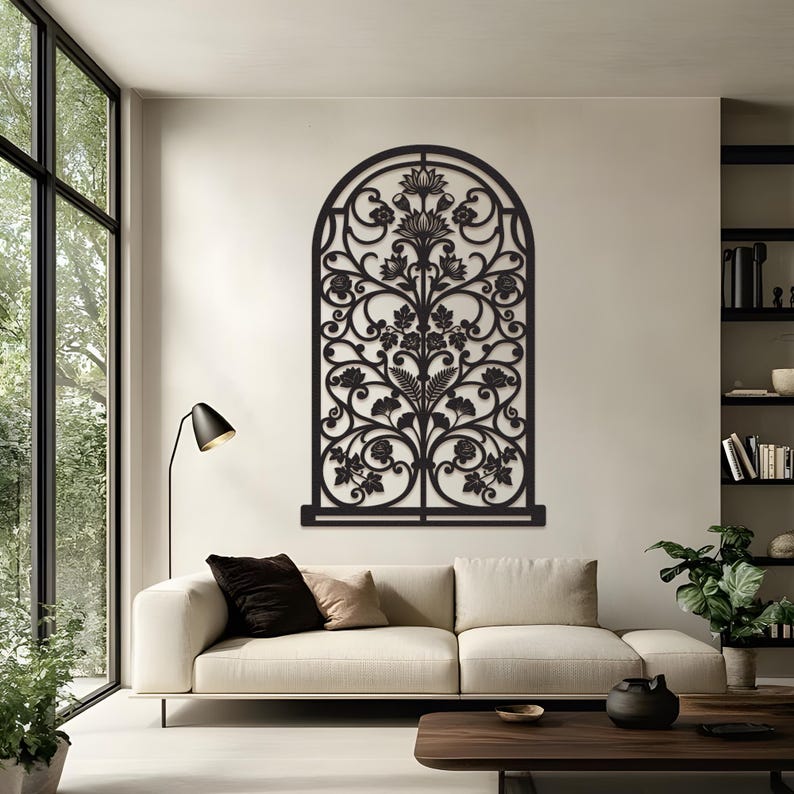 Metal Arch Wall Decor
