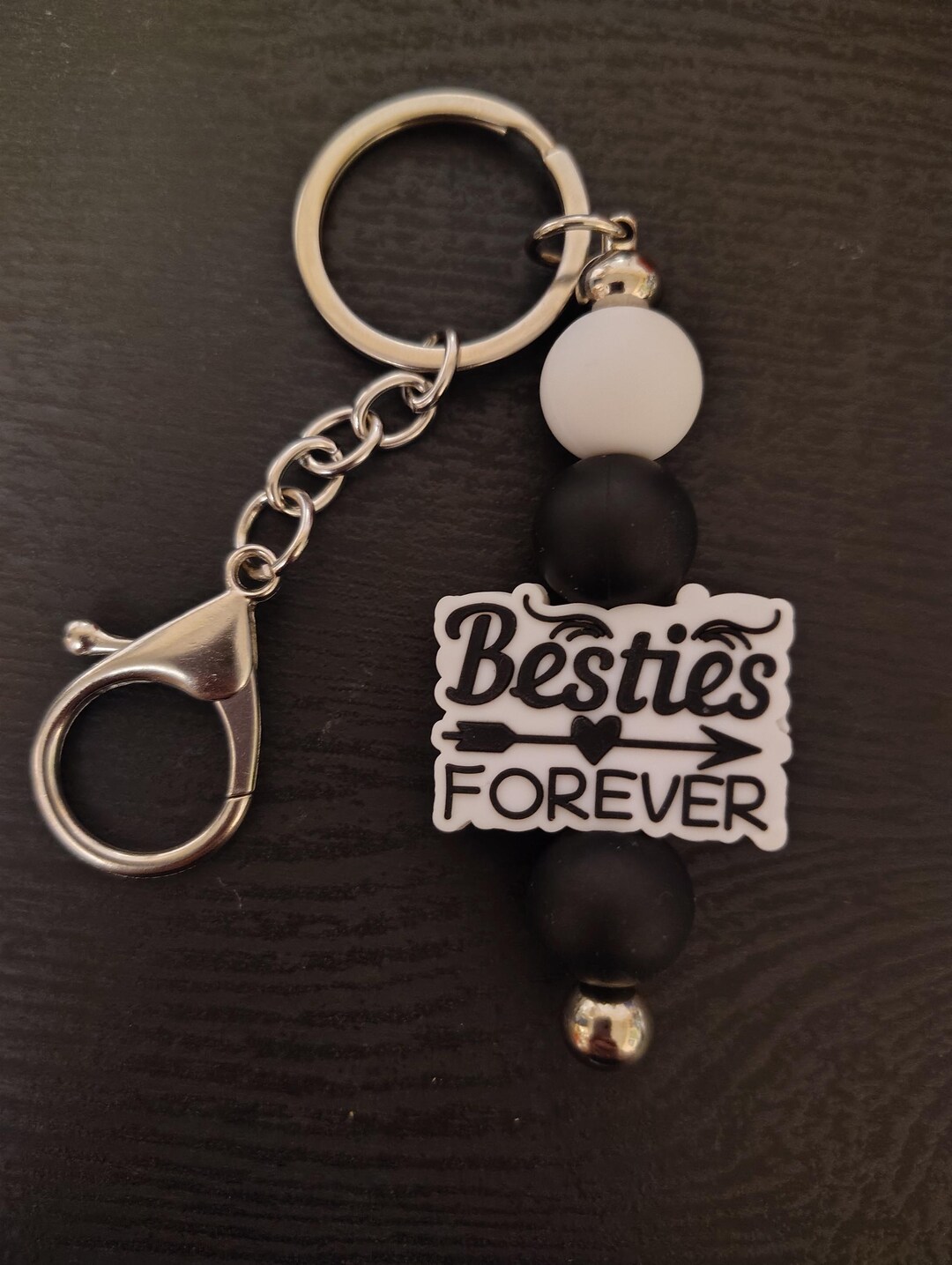 Besties Forever Keychain - Etsy