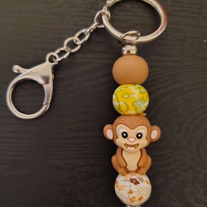 Cute Monkey Keychain
