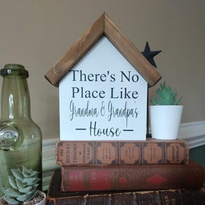 There's No Place Like Grandparents House Personalized