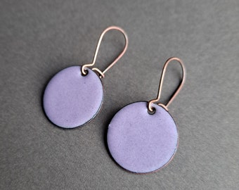 Enamel Jewelry, Drop Earring, Dangle Earring, Enamel Earring, Nickel Free Ear wire, Everyday Earring, Handmade Earring, Dangle and Drop