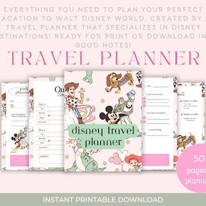 Planner di viaggio digitale/stampabile WDW a tema Toy Story
