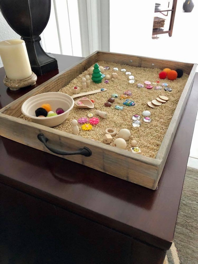 Woodland Themed Sensory Bin Kit Curated Large 75 Piece Set Etsy