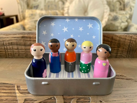 Etsy peg people sale