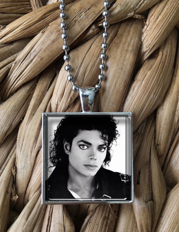 Michael jackson shop fingerprint necklace