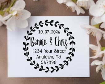 Personalisierte Adresse Stempel - Individuell Stempel - 904 Briefmarken