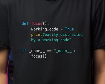 Python Meme T-Shirt - Lustiges Coding Humor Shirt für Programmierer, Programmierer Geschenk, Tech Geek Unisex Debug Life Bekleidung